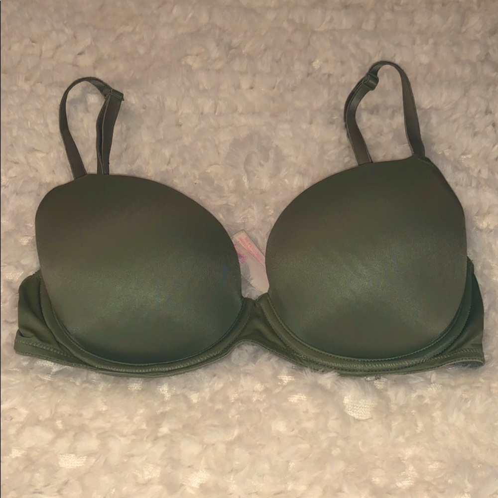 Pink by Victoria’s Secret 32D - olive green